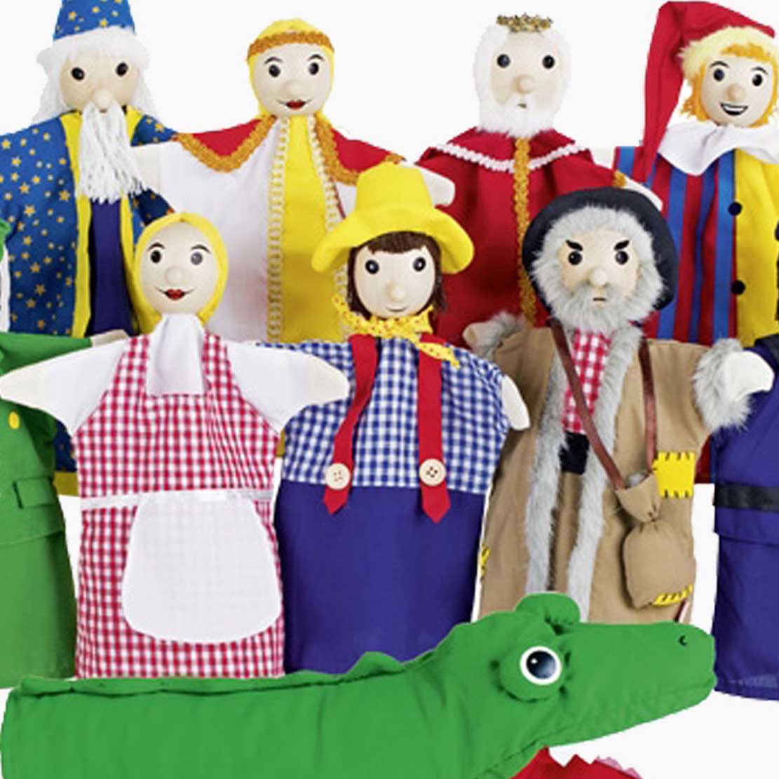 Handpuppen 12er Set günstig kaufen