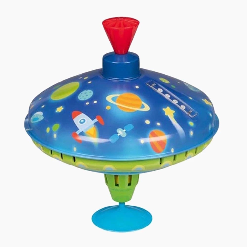 Brummkreisel LED Weltall – Spielsituation: Lichtmuster verfolgen