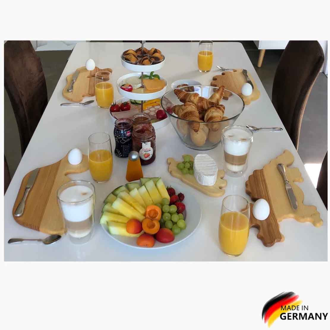 Frühstücksbrett EiPad – Holzoberfläche und Verarbeitung (Dateiname)