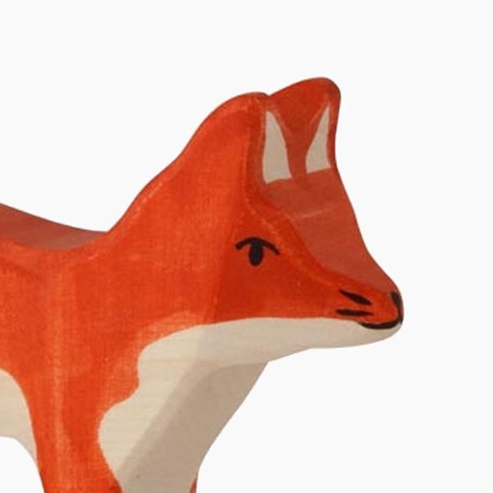 Holztiger Fuchs – Spielszene: am Bach, an der Lichtung, am Bau