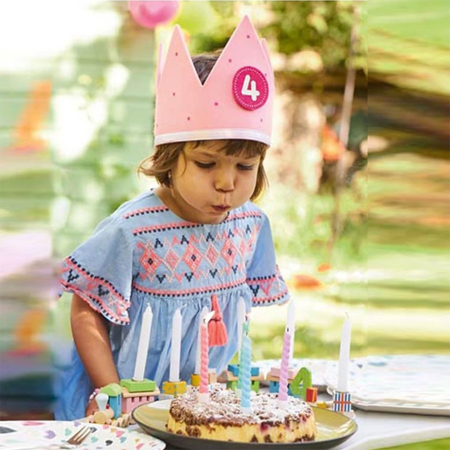Geburtstagskrone Kinder Dekoration Geburtstag