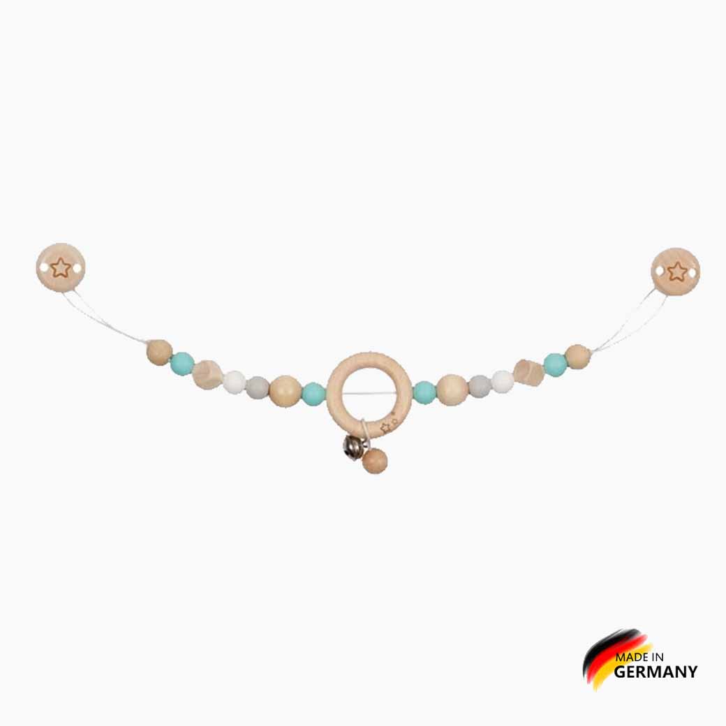 Kinderwagenkette Stern Holzspielzeug Made in Germany