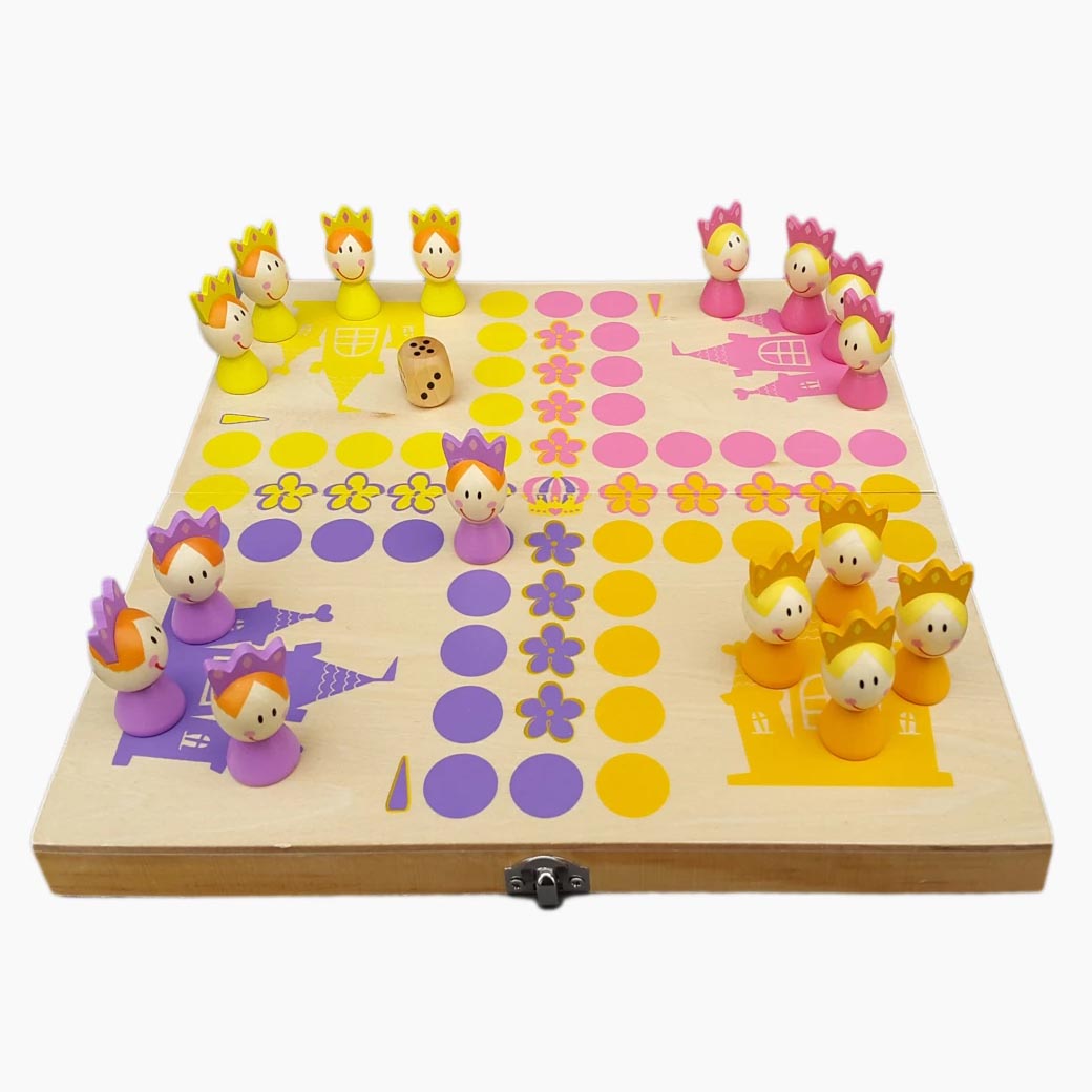 Ludo Prinzessin – Spielbrett und Figuren im Überblick