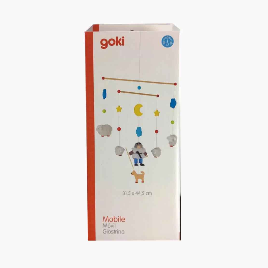 goki Mobile Schäfer Heinrich – Detailansicht der Figuren aus Holz