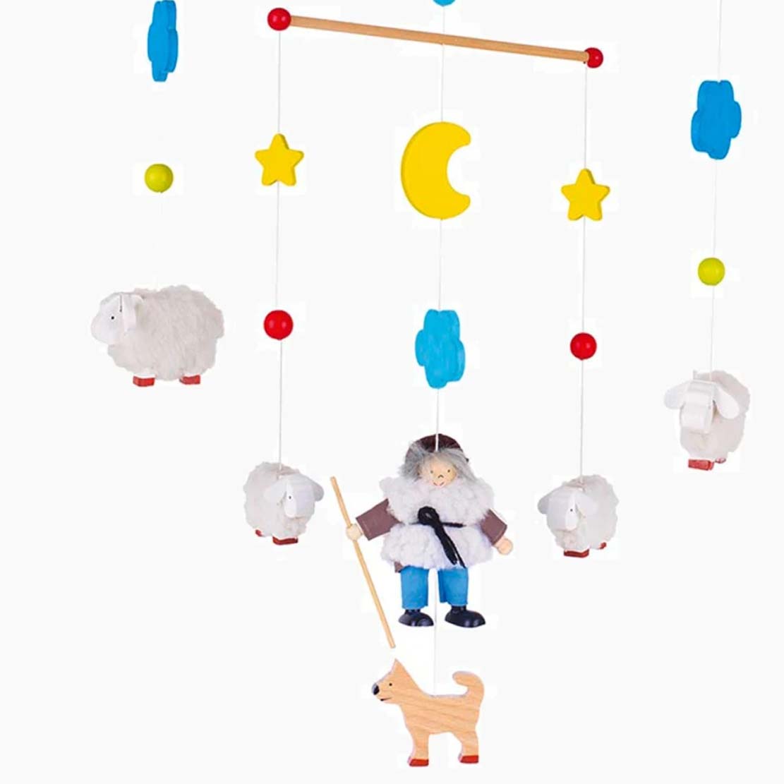 Mobile Schäfer Heinrich online kaufen – goki Baby-Mobile Bauernhofmotiv