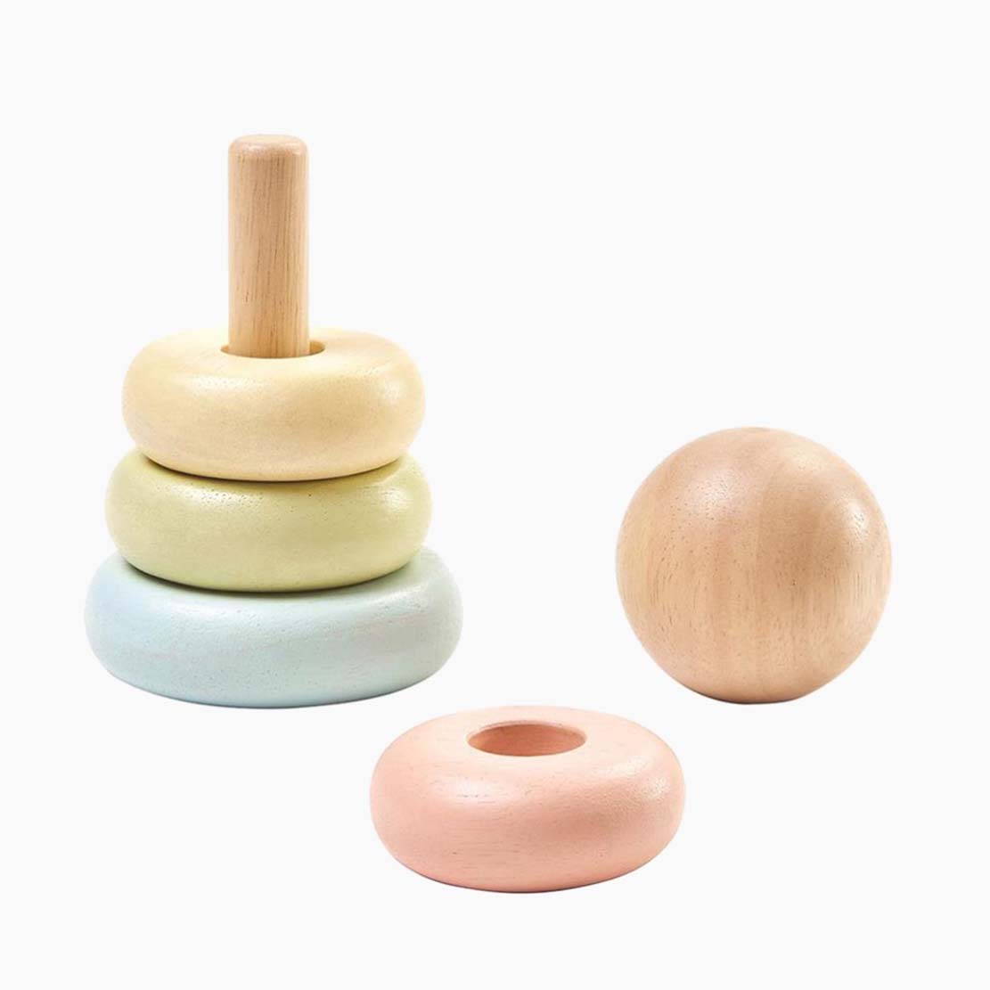 Plan Toys Stapelfigur Pastell – moderne Pastellfarben im Einsatz