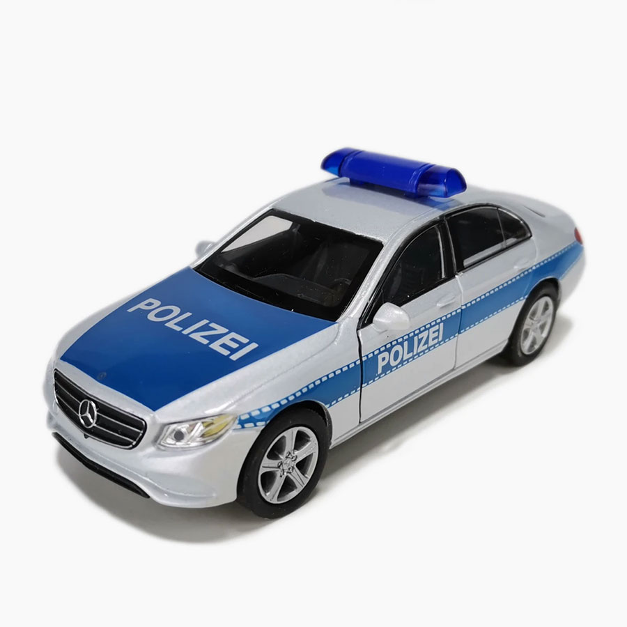 Polizei Auto Mercedes Metall Spielzeug