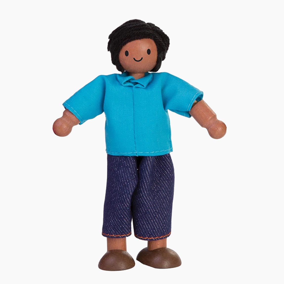 Bewegliche Vaterfigur von PlanToys für das Puppenhaus