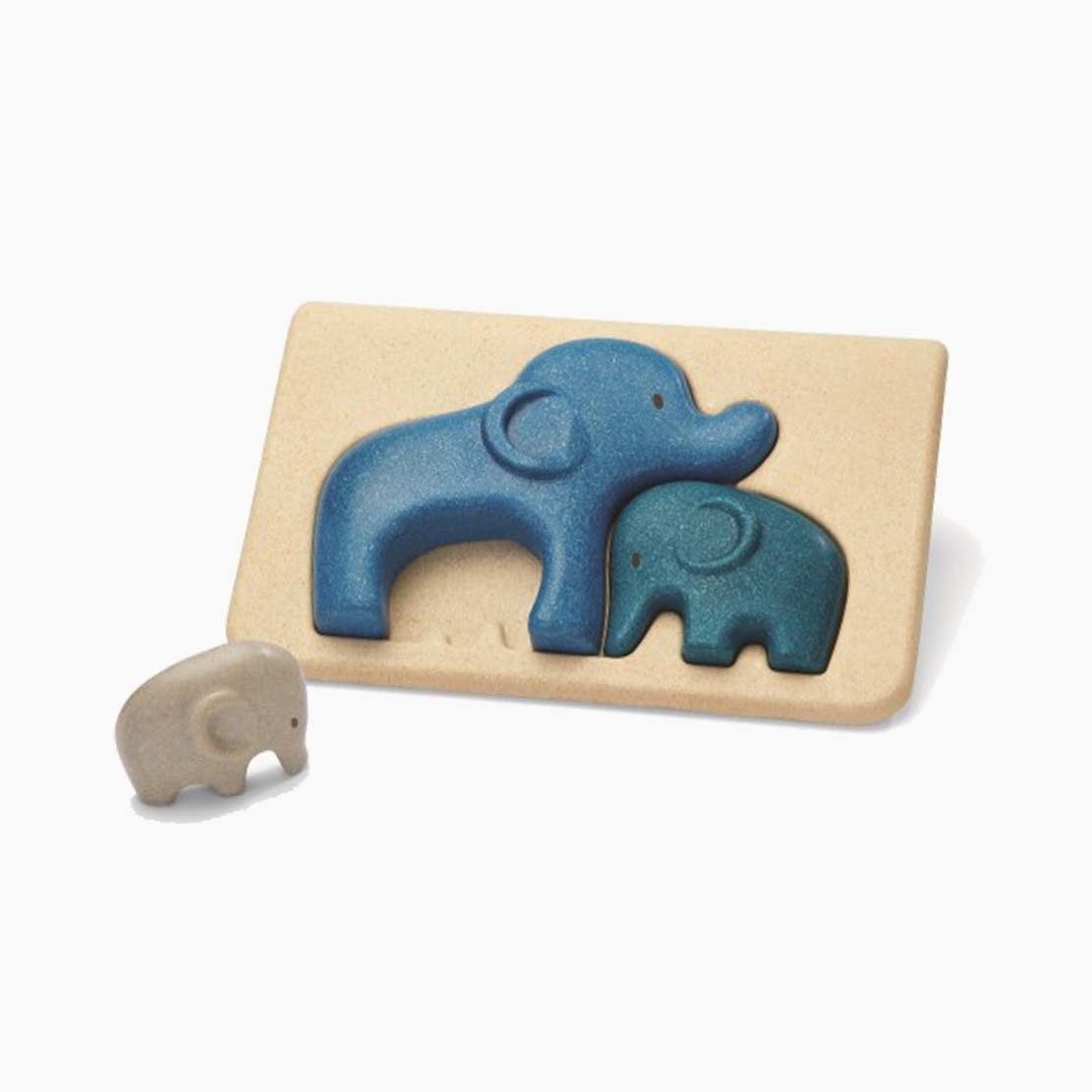 Puzzle Elefanten – drei frei stehende Figuren fürs Rollenspiel