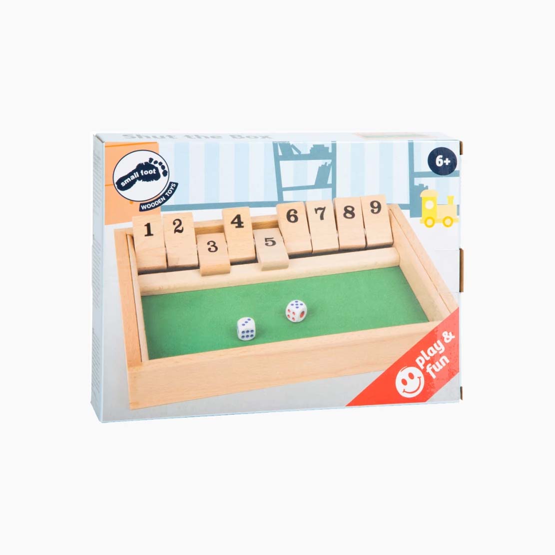 Shut the Box Brettspiel – kompakt für Familie, Schule und Reise