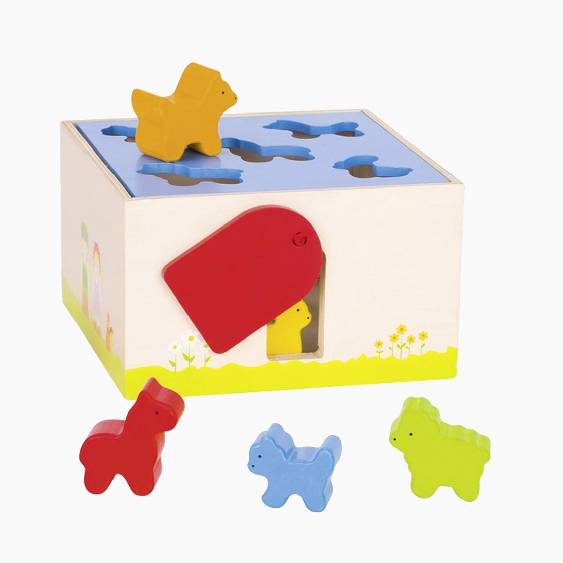 Spielszene: Tiere zuordnen und einsetzen – Bauernhof-Sortierspaß