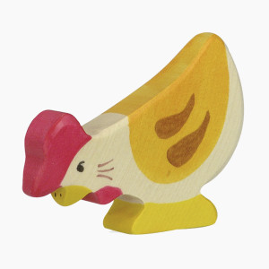 Huhn, pickend