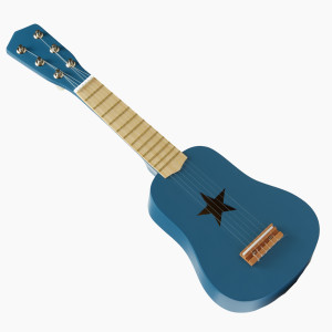 Gitarre blau