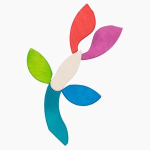 Bausteine Schmetterling Mariposa