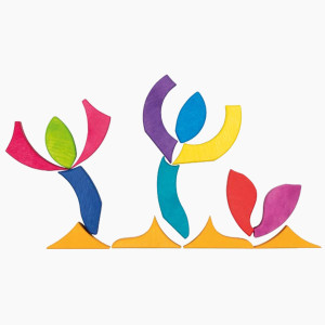 Bausteine Schmetterling Mariposa