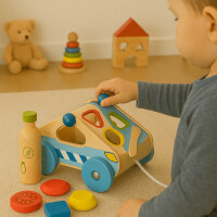 Sort Box Auto zum Hinterherziehen