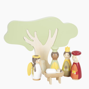 Spielset Weihnachtskrippe