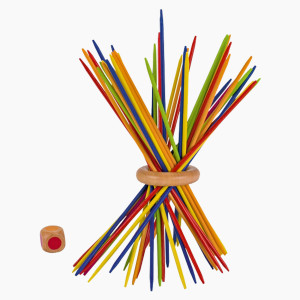 Mikadospiel Farbenfroh