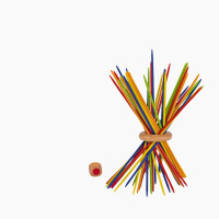 Mikadospiel Farbenfroh