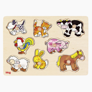 Steckpuzzle Bauernhof VII