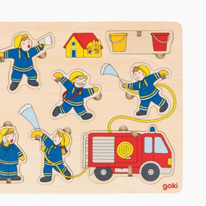 Aufstellpuzzle Feuerwehr