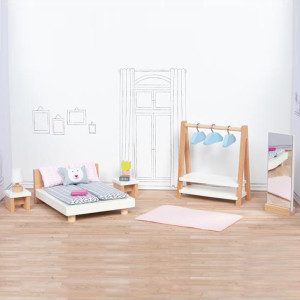 Puppenmöbel Style, Schlafzimmer