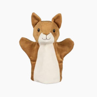 Handpuppen Eichhörnchen, Hase und Igel