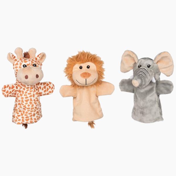Handpuppen 3 Wilde Tiere