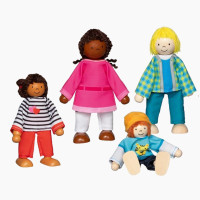 Biegepuppen Interkulturelle Familie