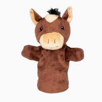Handpuppen Tiere Arino, Funu, Wassti und Baru