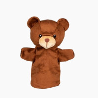 Handpuppen Tiere Arino, Funu, Wassti und Baru