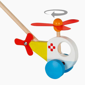 Schiebefahrzeug Helikopter