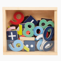 Bunte Magnetzahlen Educate