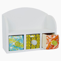 Apothekerschrank mit Schubladen