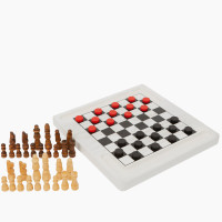 Brettspiel Schach und Dame