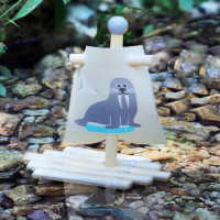 Wasserspielzeug Floß Walross