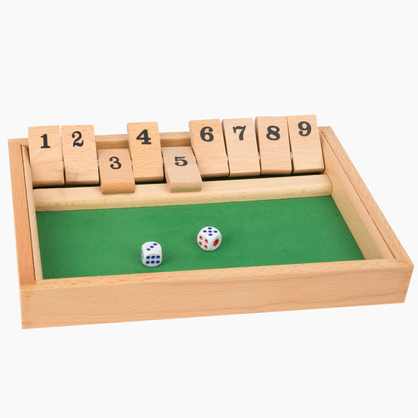 Shut the box Brettspiel