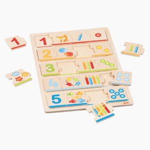 Puzzle und Lerne z&auml;hlen