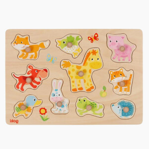 Steckpuzzle Tierkinder