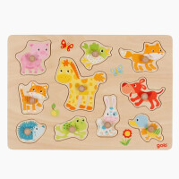 Steckpuzzle Tierkinder