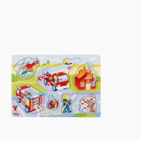 Steckpuzzle Feuerwehreinsatz