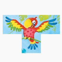 Würfelpuzzle Wilde Tiere