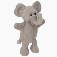Handpuppen Giraffe, Affe, Elefant