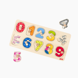 Hintergrundbildpuzzle Lerne zählen