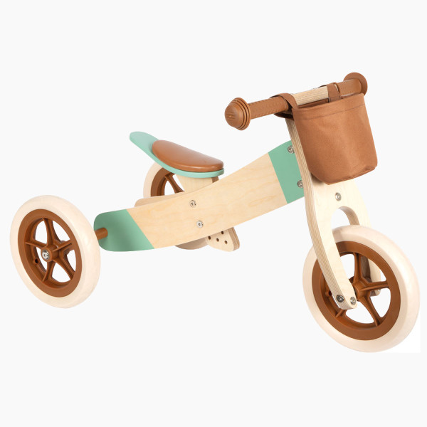 Laufrad und -Dreirad Maxi Karamellbraun