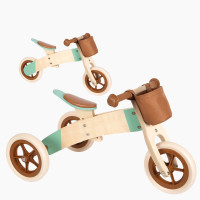 Laufrad und -Dreirad Maxi Karamellbraun