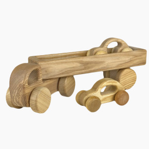 Lotes Toys Holzbaufahrzeug Auto Set