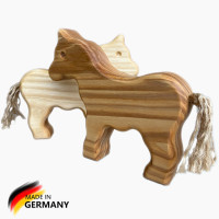 Holzpferd Die 2 kleinen Stromberger