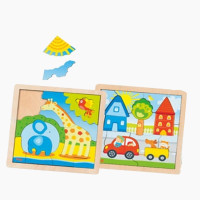 Konturpuzzle 4er Set