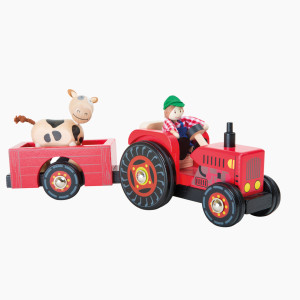 Traktor mit Anhänger „Bauernhof“
